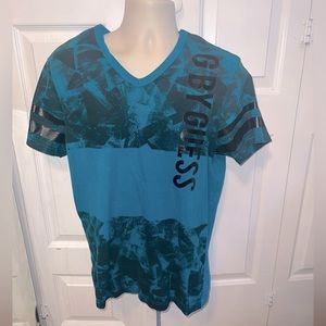 men’s guess jeans tshirt